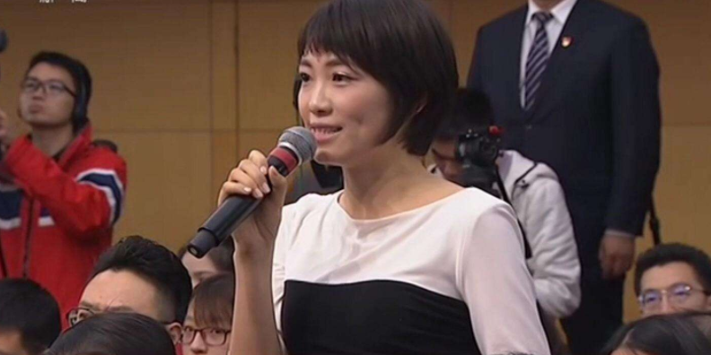 爆料：凤凰卫视女主播许戈辉8岁女儿曝光 留洋气短发